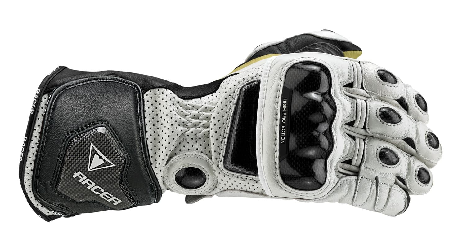 Handschuh HIGH RACER white S