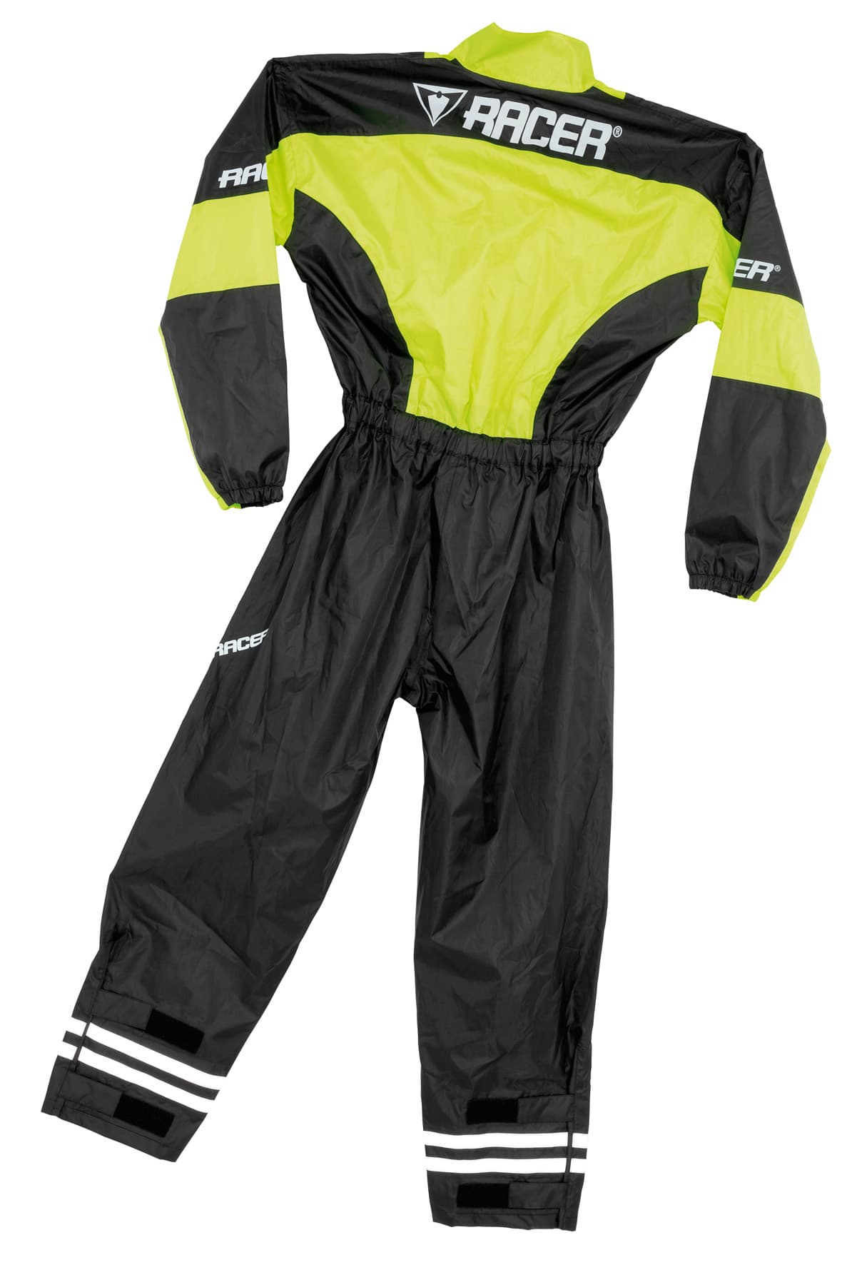 LUMEN  RAINOVERALL fluo-black M