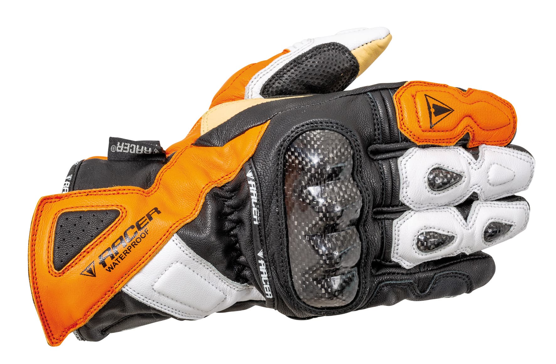 Handschuh M-TOP SHORT black orange white L