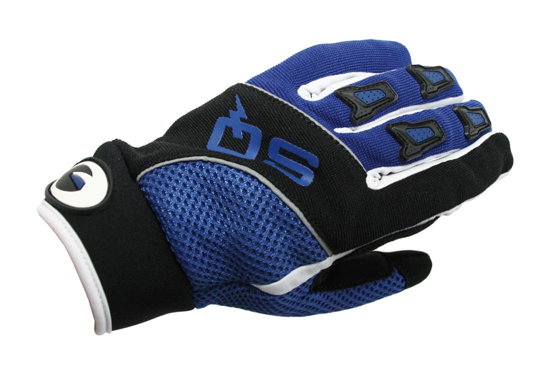 Handschuh MOTO MX  black/blue S
