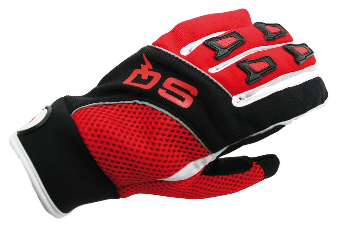 Handschuh MOTO MX  black/red S